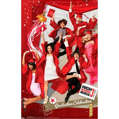 HIGH SCHOOL MUSICAL ハイスクールミュージカル - （絶版3Dポスター）Hsm3 / 3D / ポスター 【公式 / オフィシャル】