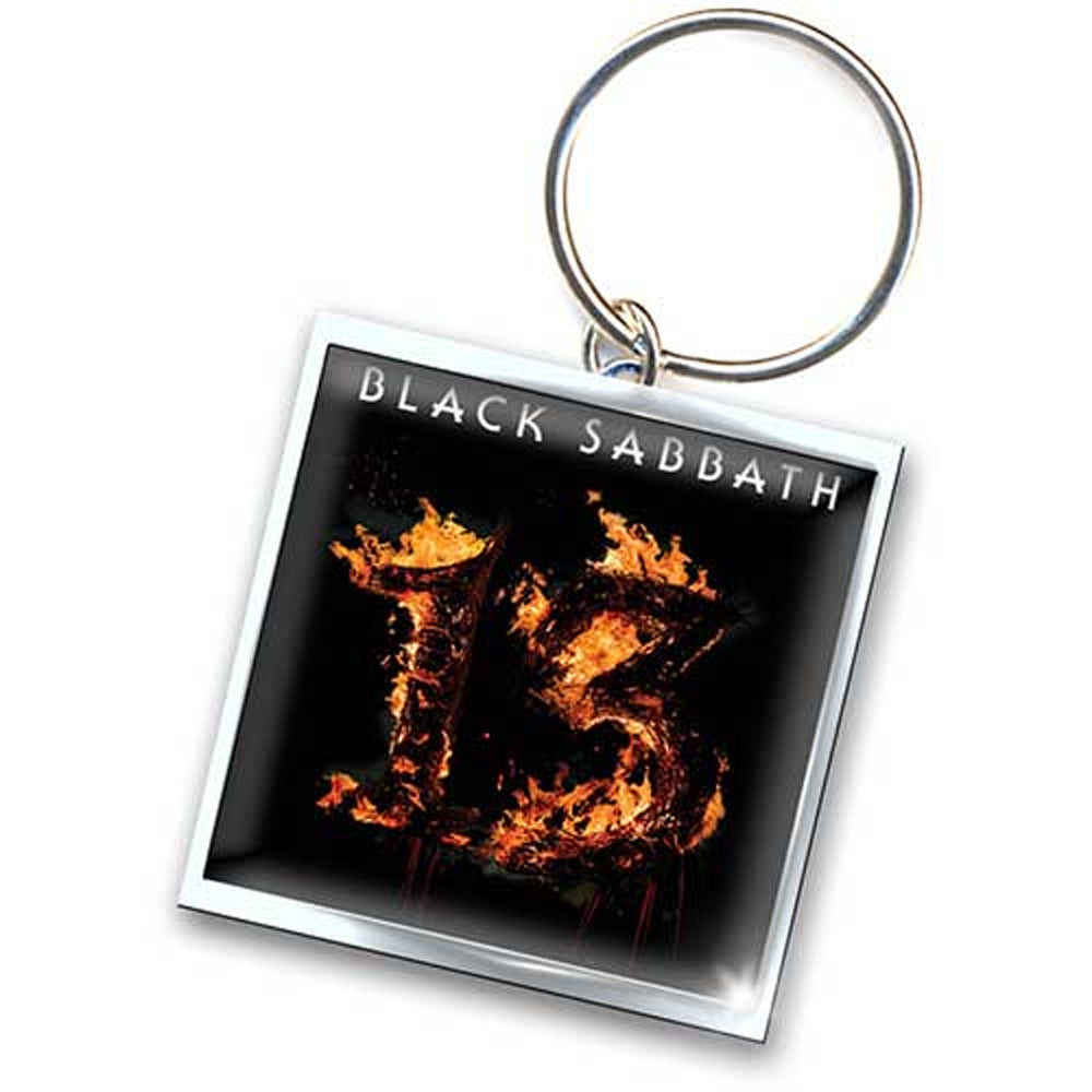 BLACK SABBATH ブラックサバス - 13 キーホルダー  公式 オフィシャル