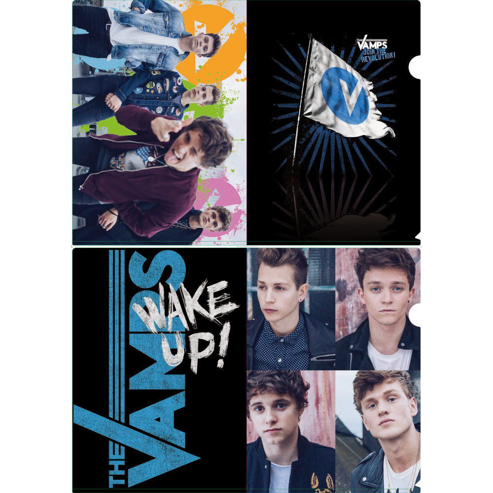 
                  
                    THE VAMPS ヴァンプス - WAKE UP / クリアファイルセット / 日本限定公式商品 / ファイル・バインダー 【公式 / オフィシャル】
                  
                