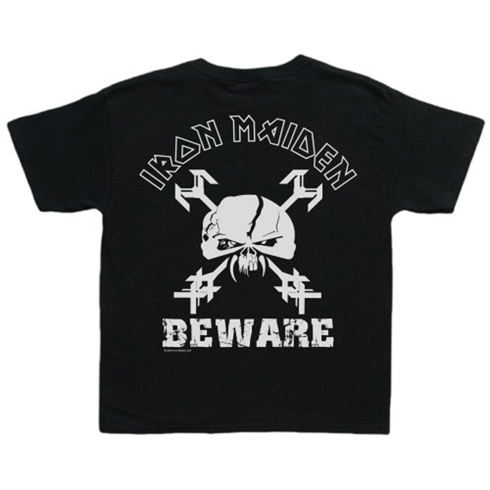 IRON MAIDEN アイアンメイデン (9月 来日 ) - BEWARE / 赤ちゃん用 / Tシャツ / ベビー 【公式 / オフィシャル】