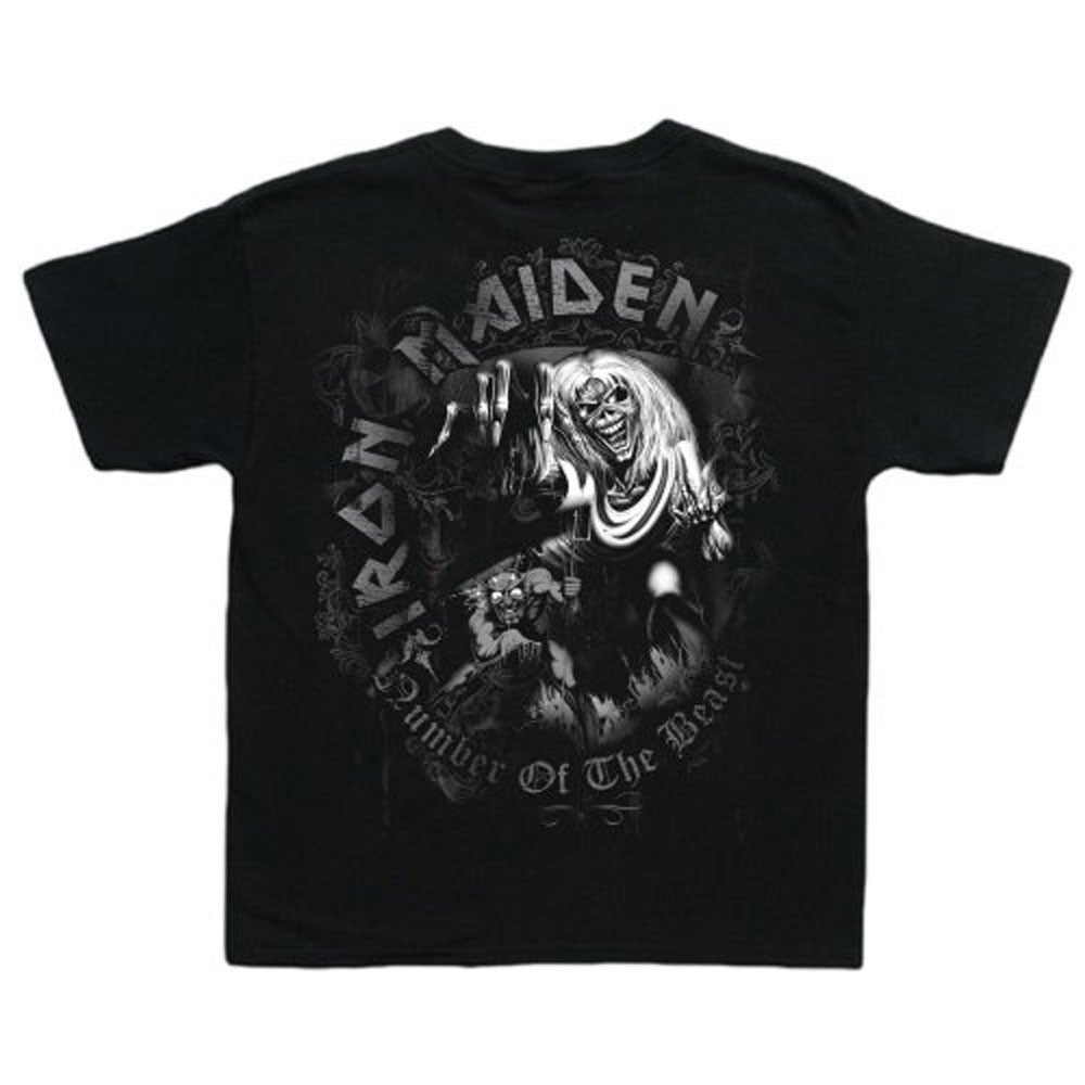 IRON MAIDEN アイアンメイデン (9月 来日 ) - NUMBER OF THE BEAST / 赤ちゃん用 / Tシャツ / ベビー 【公式 / オフィシャル】