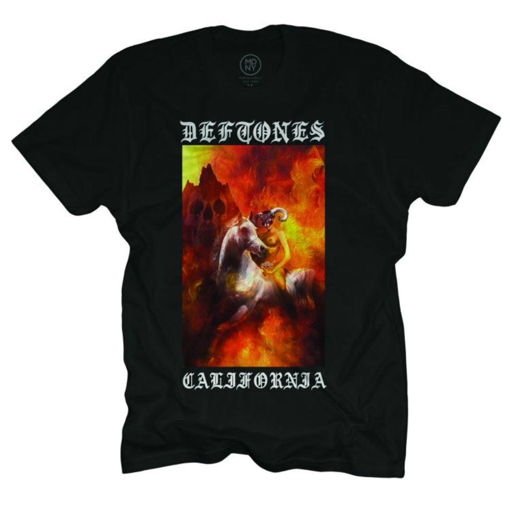 DEFTONES デフトーンズ CALIFORNIA RIDER Tシャツ メンズ 公式 オフィシャル