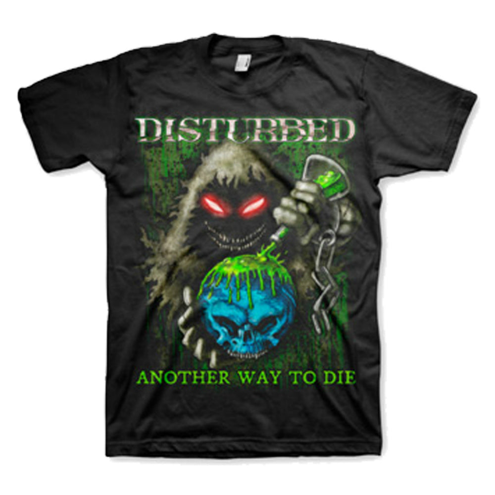 DISTURBED ディスターブド (結成 30周年 ) - TOXIC GLOBE / Tシャツ / メンズ 【公式 / オフィシャル】