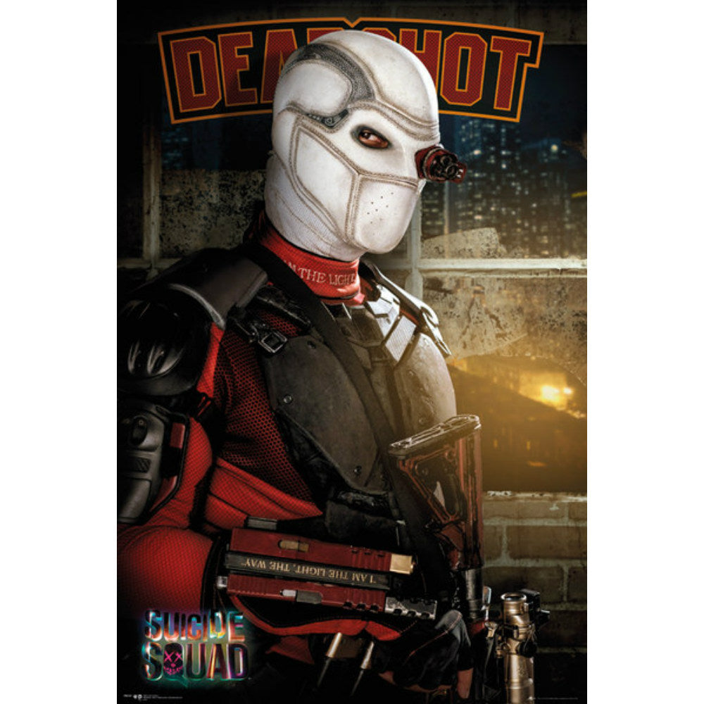 SUICIDE SQUAD スーサイドスクワッド (ジョーカー 新作公開 ) - Deadshot / ポスター 【公式 / オフィシャル】