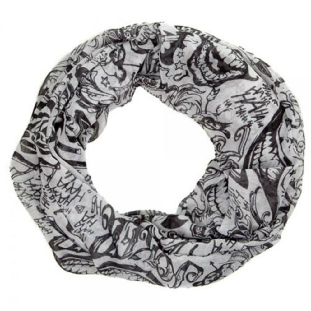 SUICIDE SQUAD - Joker Tattoo Infinity Scarf