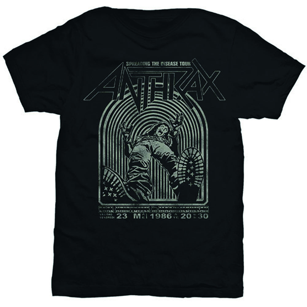 ANTHRAX アンスラックス SPREADING THE DISEASE Tシャツ メンズ 公式 オフィシャル