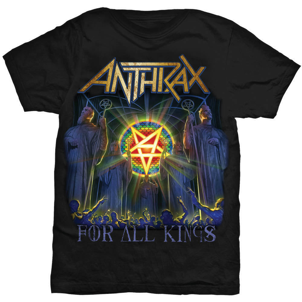 ANTHRAX アンスラックス - FOR ALL KINGS COVER / Tシャツ / メンズ 【公式 / オフィシャル】