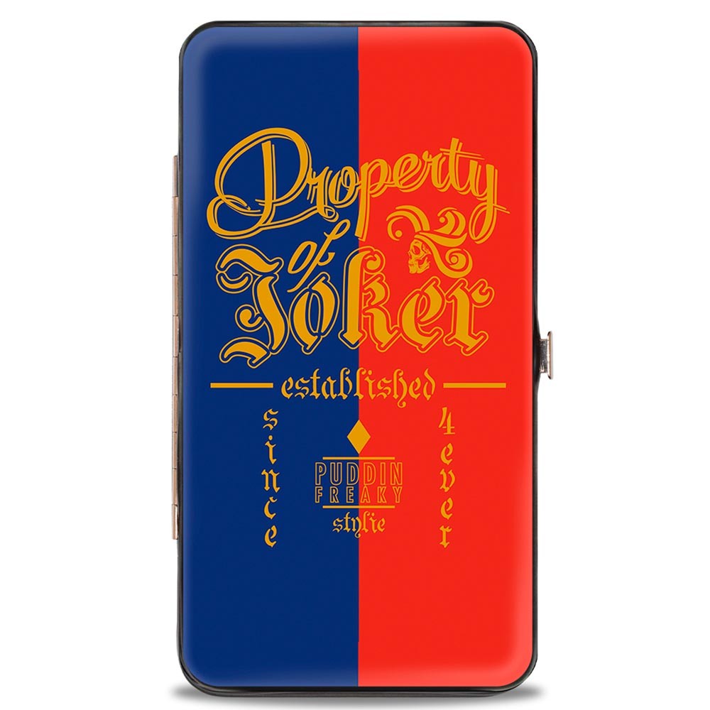 SUICIDE SQUAD スーサイドスクワッド (ジョーカー 新作公開 ) - PROPERTY OF JOKER Hinged Wallet / 財布 【公式 / オフィシャル】