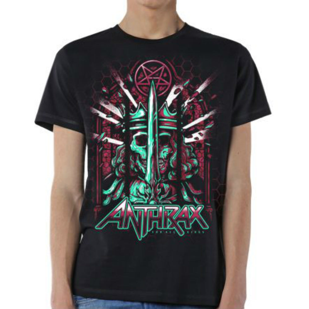 ANTHRAX アンスラックス For All Kings Poster Tシャツ メンズ 公式 オフィシャル