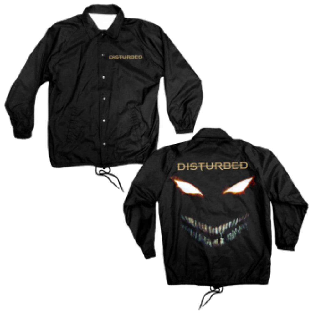 DISTURBED ディスターブド (結成 30周年 ) THE FACE WINDBREAKER アウター メンズ 公式 オフィシャル