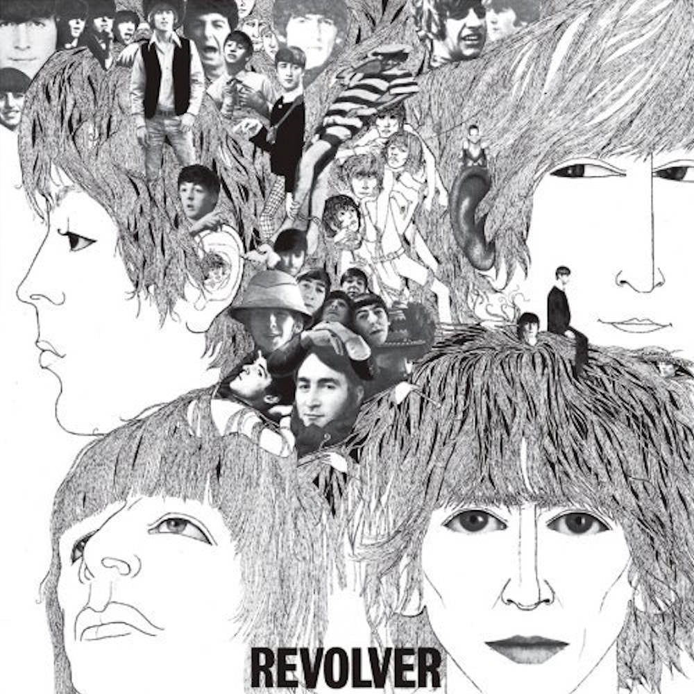 THE BEATLES ビートルズ (ABBEY ROAD 55周年 ) - REVOLVER WALL SIGN / インテリア置物 【公式 / オフィシャル】