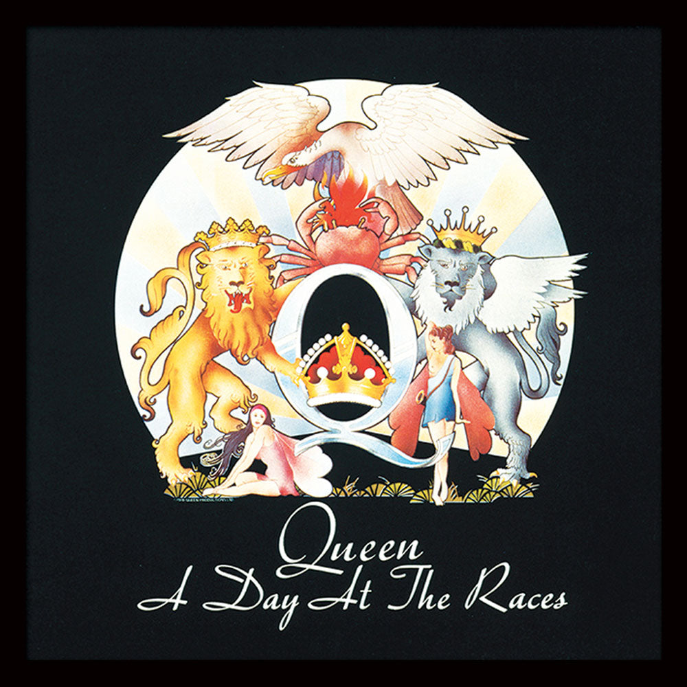 QUEEN クイーン - A DAY AT THE RACES (アルバム・シリーズ額) / インテリア額 【公式 / オフィシャル】