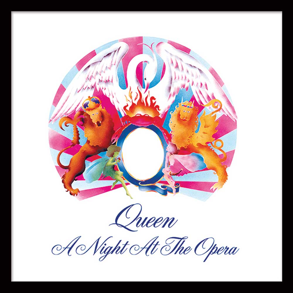 QUEEN クイーン - A NIGHT AT THE OPERA (アルバム・シリーズ額) / インテリア額 【公式 / オフィシャル】