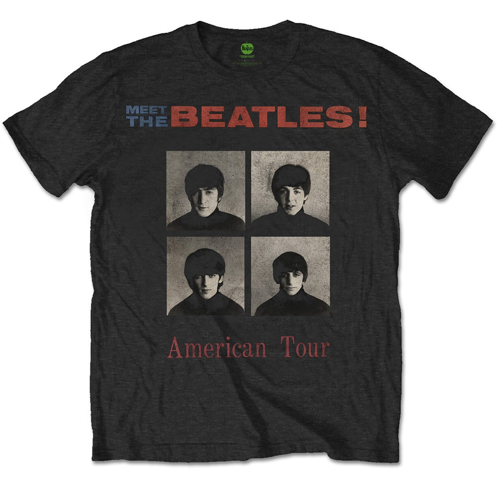 
                  
                    THE BEATLES ビートルズ (ABBEY ROAD 55周年 ) - AMERICAN TOUR 1964 / HDN（復刻ツアーTシリーズ） / バックプリントあり / Tシャツ / メンズ 【公式 / オフィシャル】
                  
                