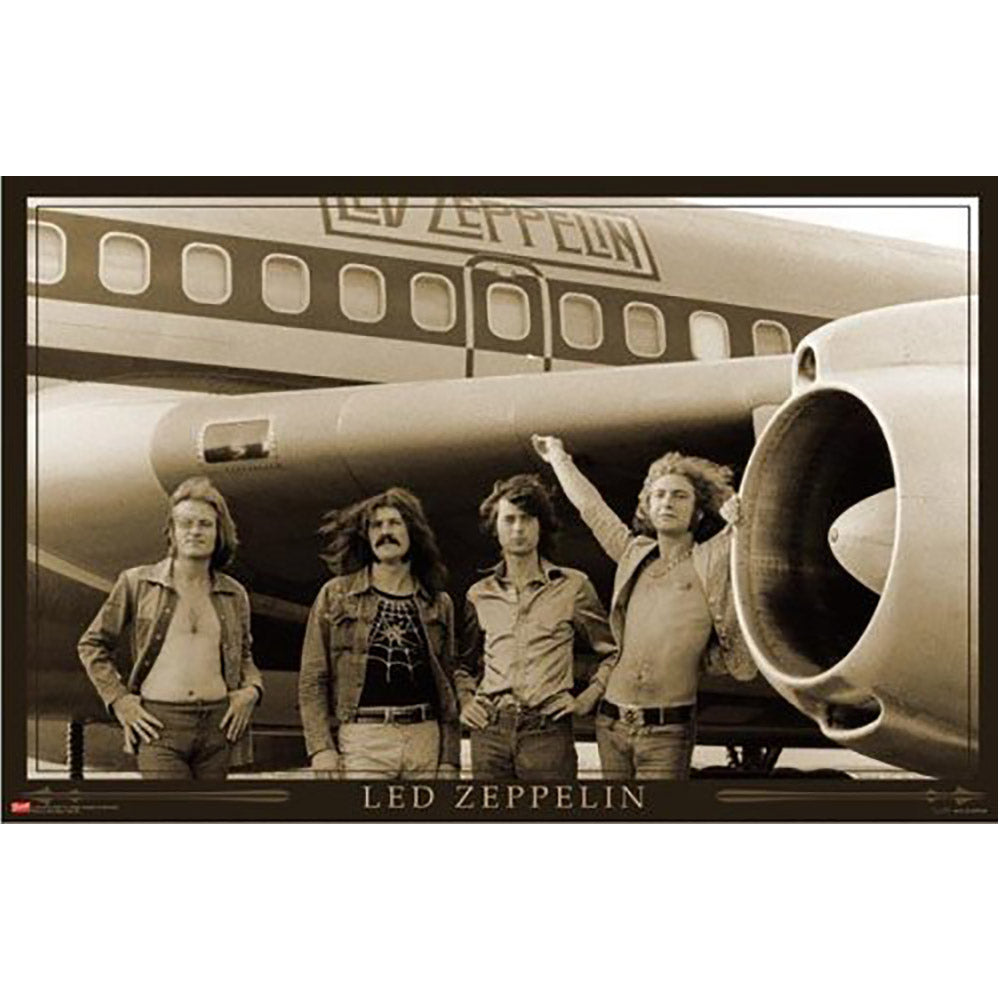 LED ZEPPELIN レッドツェッペリン (映画 公開予定 ) - Airplane / ポスター 【公式 / オフィシャル】