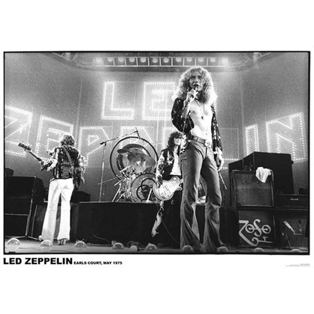 LED ZEPPELIN レッドツェッペリン (映画 公開予定 ) - Earl's Court 1975 / ポスター 【公式 / オフィシャル】