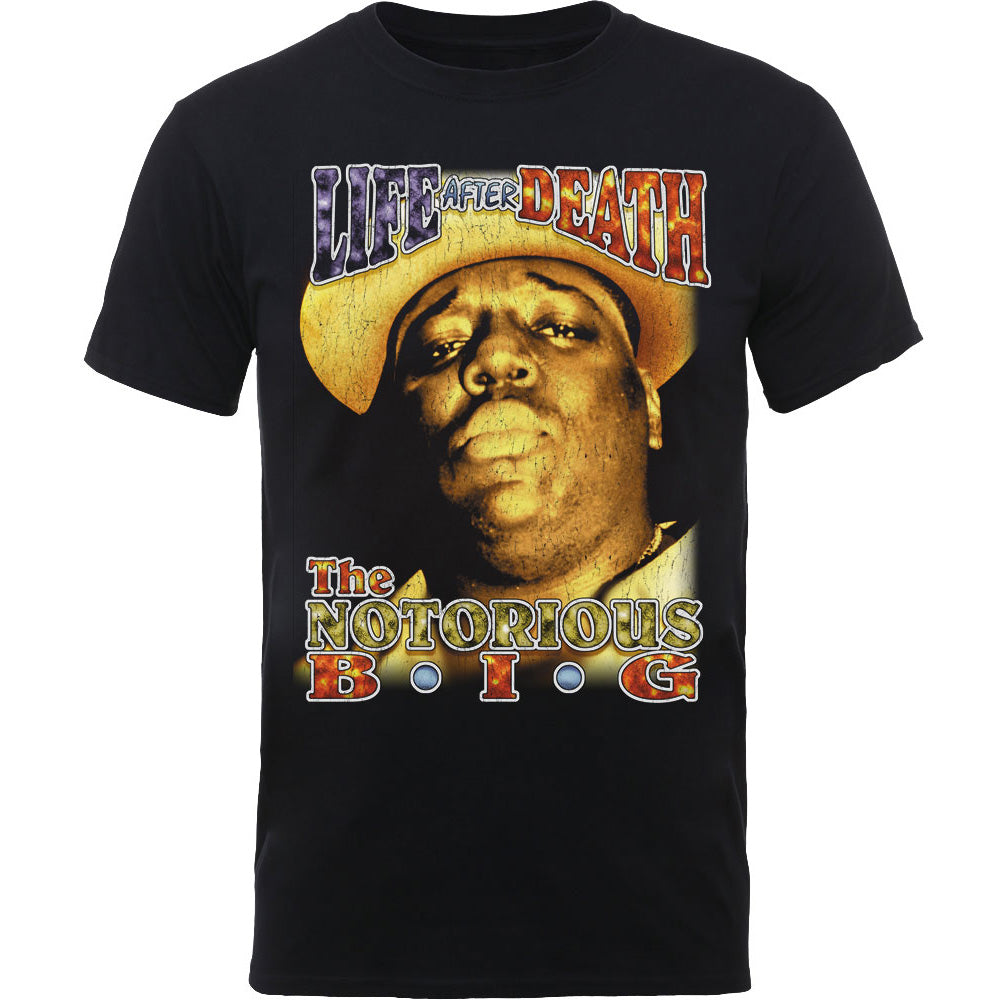 NOTORIOUS BIG ノトーリアスBIG (デビュー 30周年 ) - LIFE AFTER DEATH / バックプリントあり / Tシャツ / メンズ 【公式 / オフィシャル】