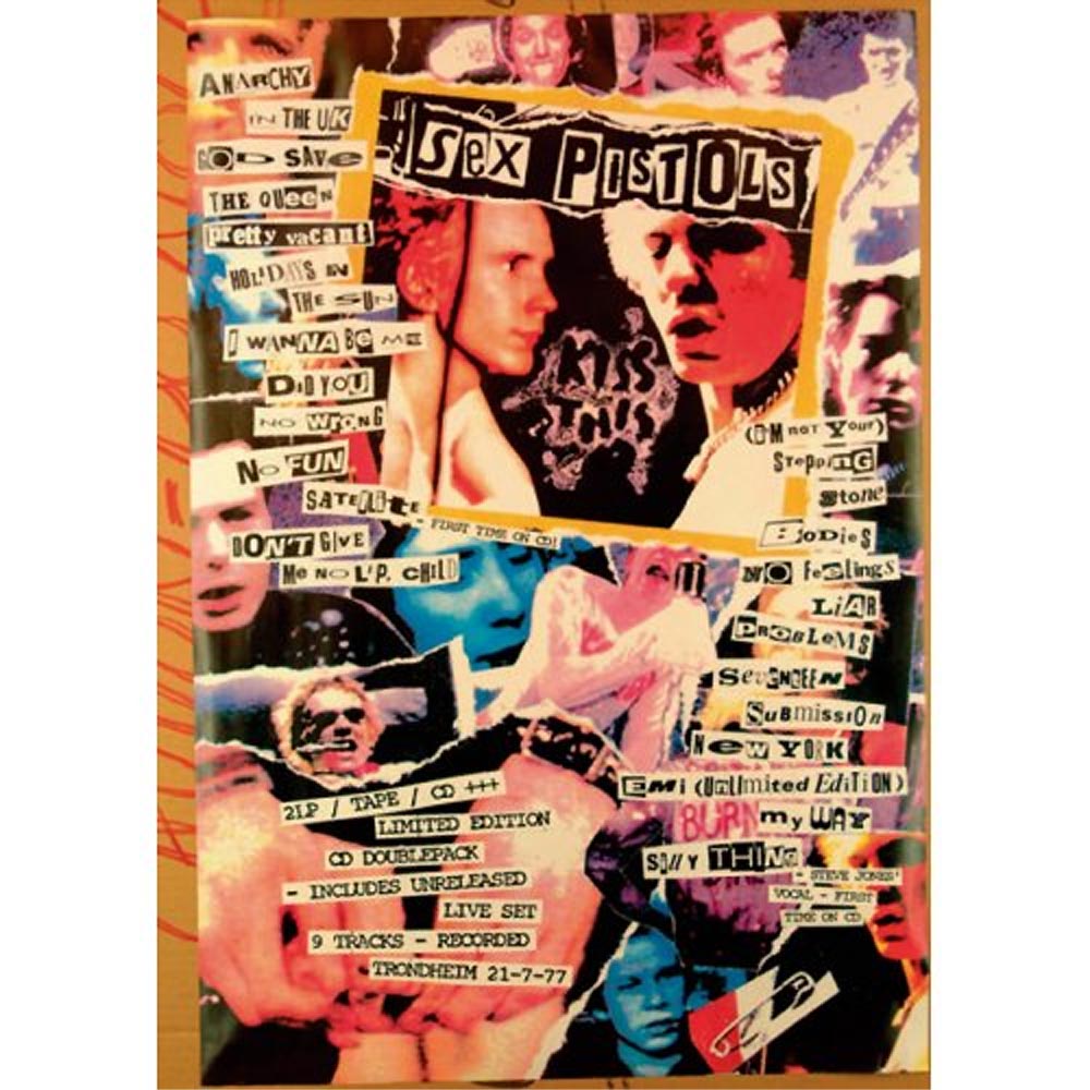 SEX PISTOLS セックスピストルズ (シド 追悼 45周年 ) - NEWSPAPER / ポストカード・レター 【公式 / オフィシャル】