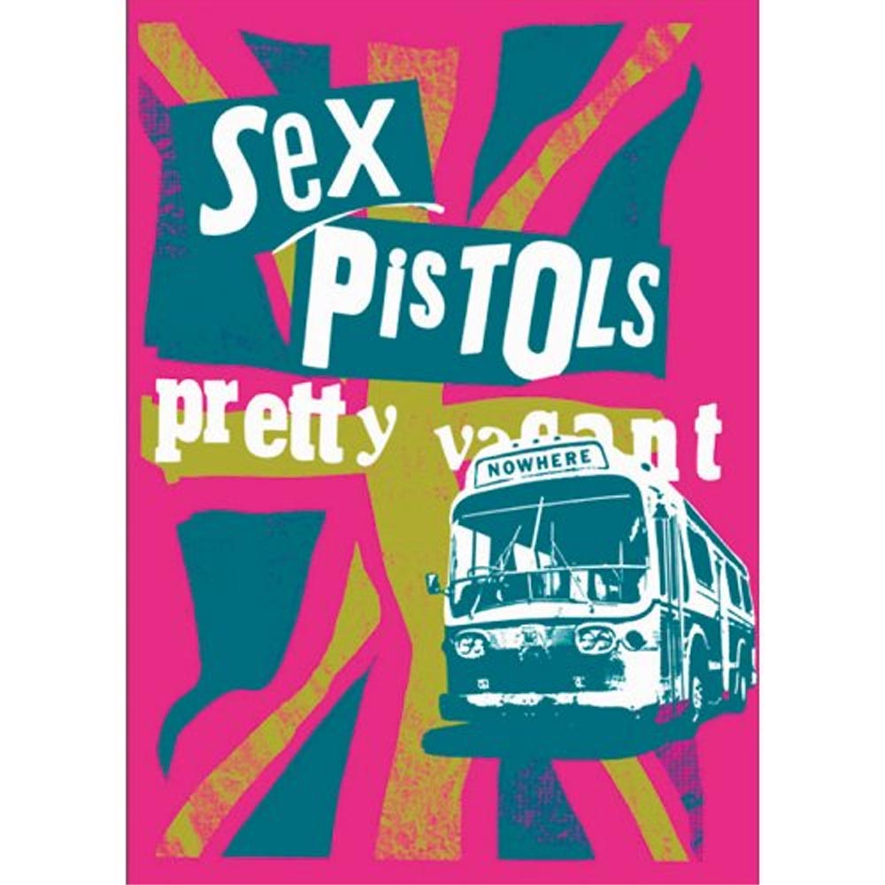 SEX PISTOLS セックスピストルズ (シド 追悼 45周年 ) - PRETTY VACANT / ポストカード・レター 【公式 / オフィシャル】