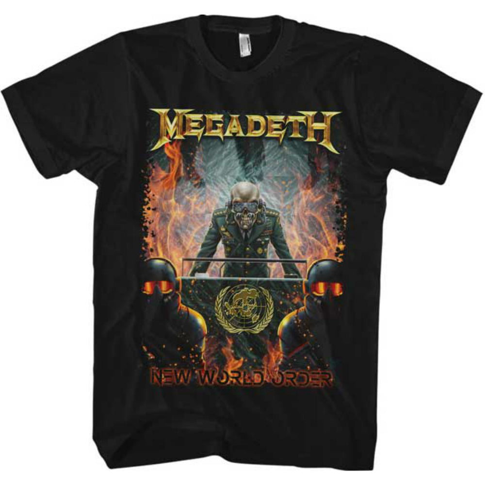 MEGADETH メガデス - NEW WORLD ORDER / Tシャツ / メンズ 【公式 / オフィシャル】