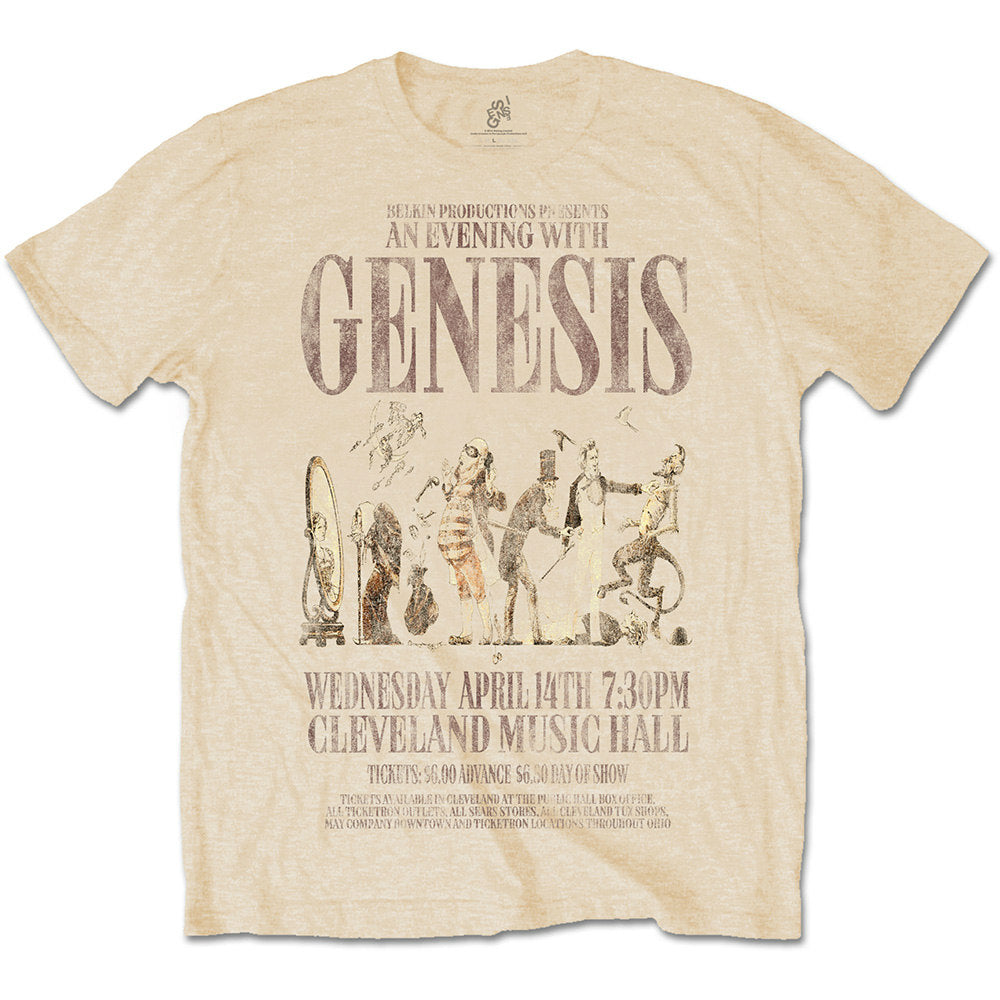 GENESIS ジェネシス (デビュー 55周年 ) - AN EVENING WITH / Tシャツ / メンズ 【公式 / オフィシャル】