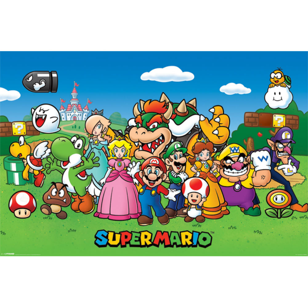 SUPER MARIO - Characters