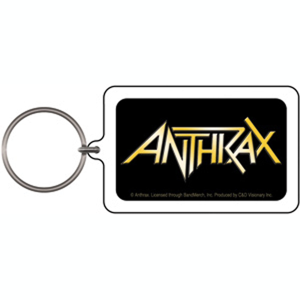 ANTHRAX アンスラックス Logo キーホルダー 公式 オフィシャル