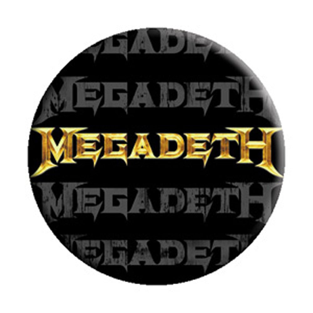 MEGADETH メガデス - Multi Logo / バッジ 【公式 / オフィシャル】