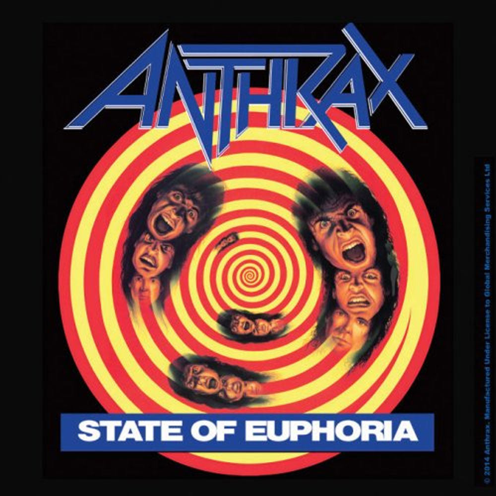 ANTHRAX アンスラックス STATE OF EUPHORIA コースター公式 オフィシャル