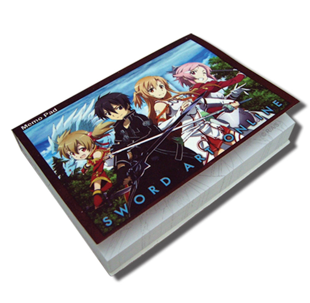 SWORD ART ONLINE - GROUP MEMO PAD