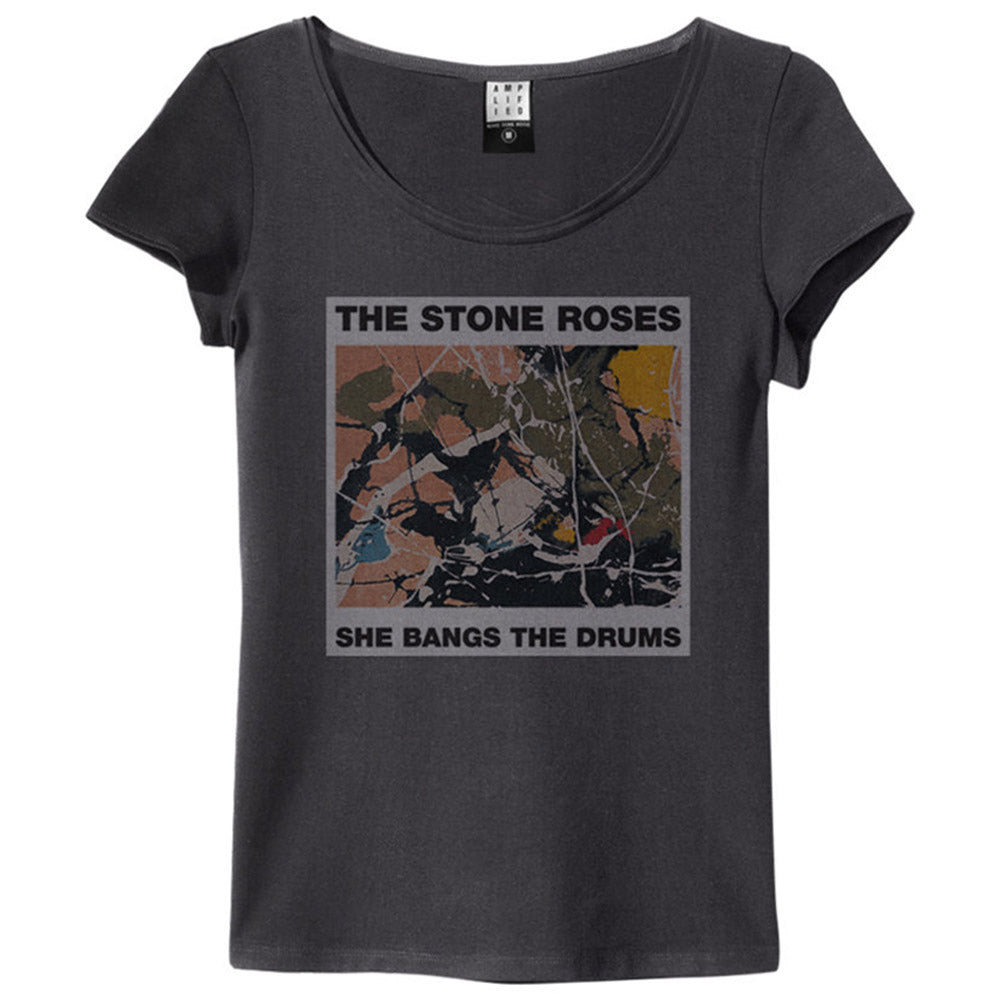 STONE ROSES ストーンローゼズ (デビュー 35周年 ) - THE STONE ROSES / Amplified（ ブランド ） / Tシャツ / レディース 【公式 / オフィシャル】