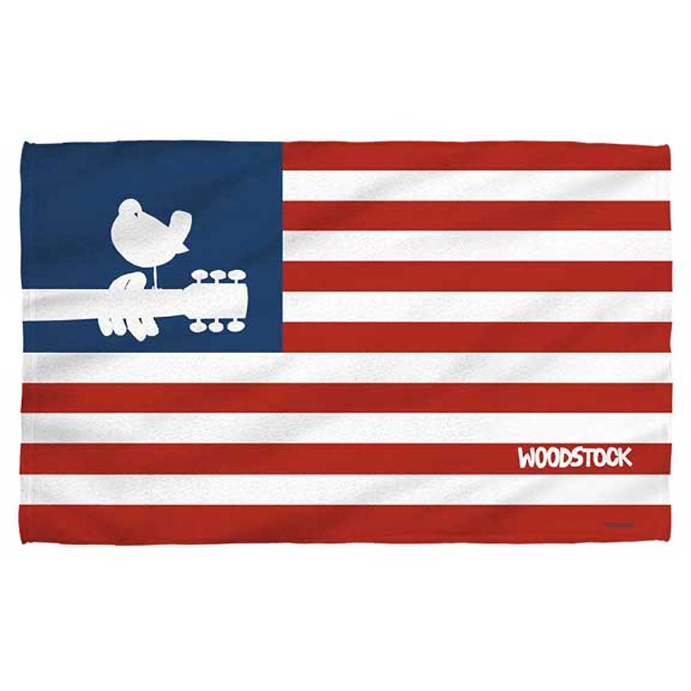 WOODSTOCK - (55周年 ) - FLAG スポーツタオル