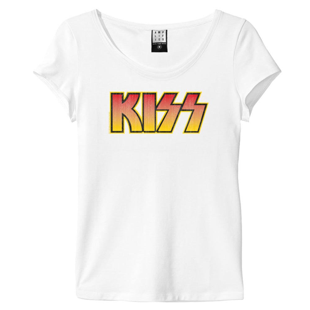 KISS - CLASSIC LOGO DISTRESSED / Amplified（ ブランド ）