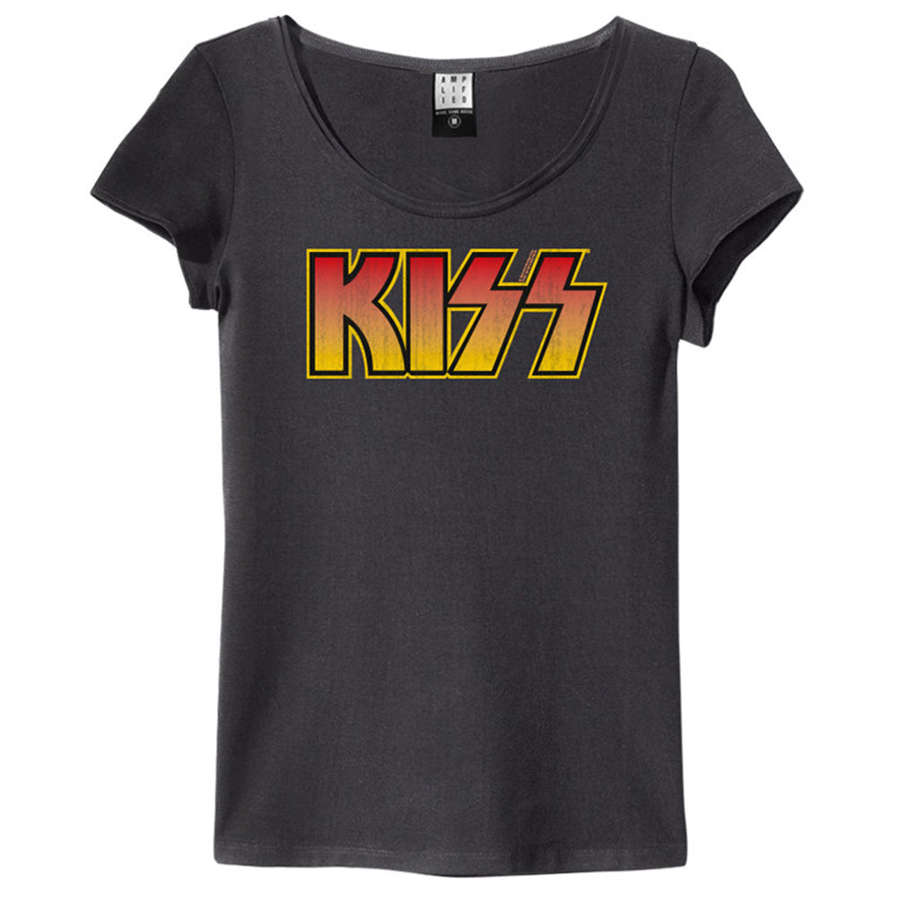 KISS - CLASSIC LOGO DISTRESSED / Amplified（ ブランド ）