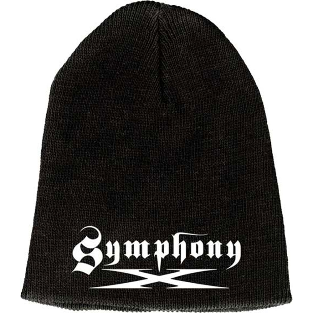 SYMPHONY X シンフォニーエックス (結成 30周年 ) - EMBROIDERED LOGO / ビーニー 【公式 / オフィシャル】