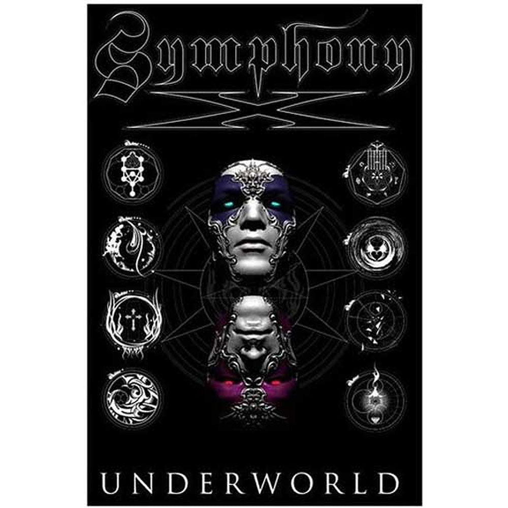 SYMPHONY X シンフォニーエックス (結成 30周年 ) - NDERWORLD ALBUM COVER / タペストリー 【公式 / オフィシャル】