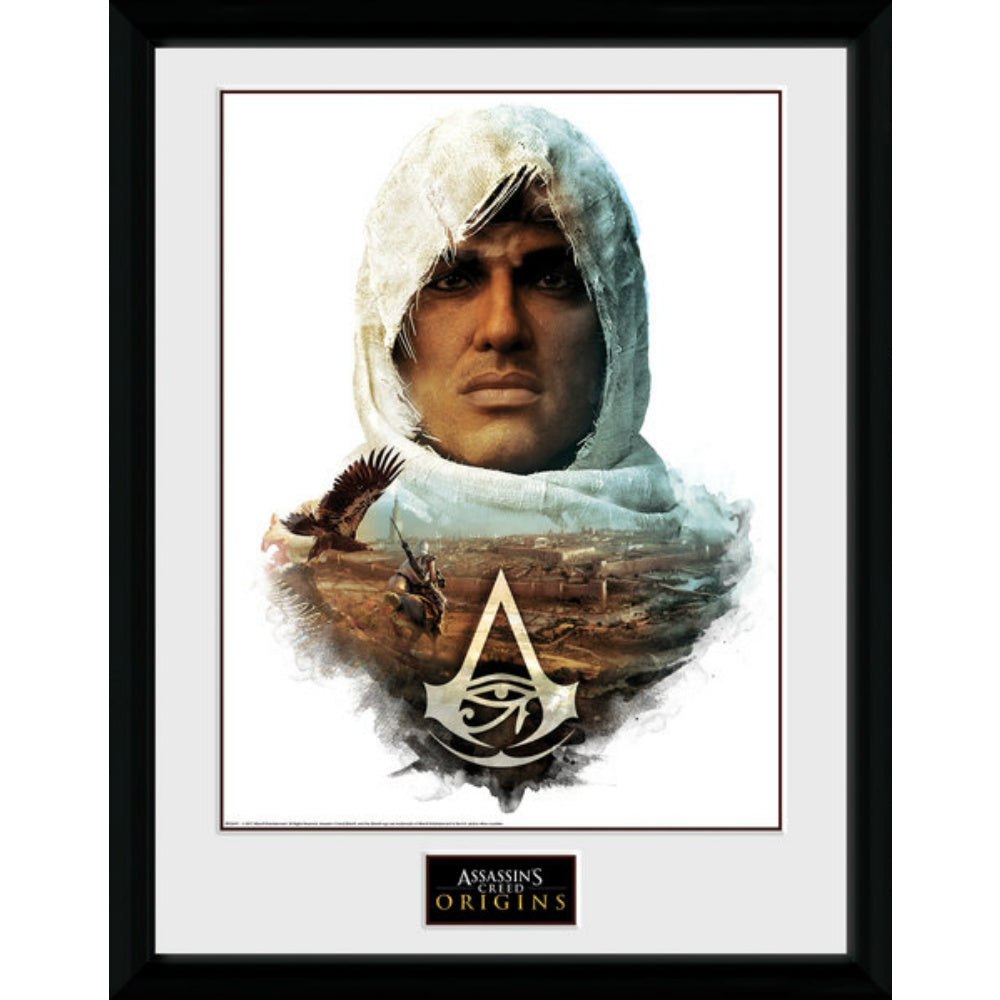 ASSASSINS CREED アサシンクリード ORIGINS Head インテリア額 公式 オフィシャル