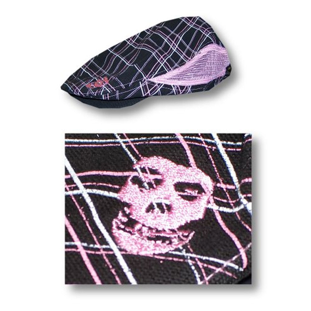 MISFITS - PRINTED STRIPE MESH IVY DRIVING CAP