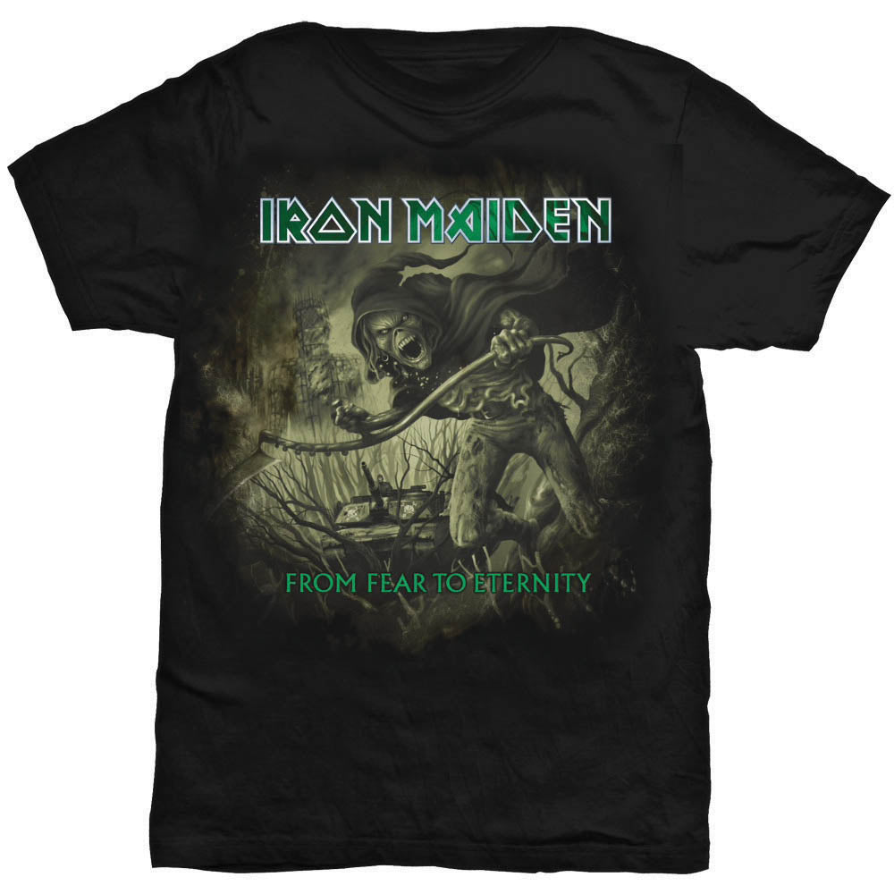 IRON MAIDEN アイアンメイデン (9月 来日 ) - FROM FEAR TO ETERNITY DISTRESSED / Tシャツ / メンズ 【公式 / オフィシャル】