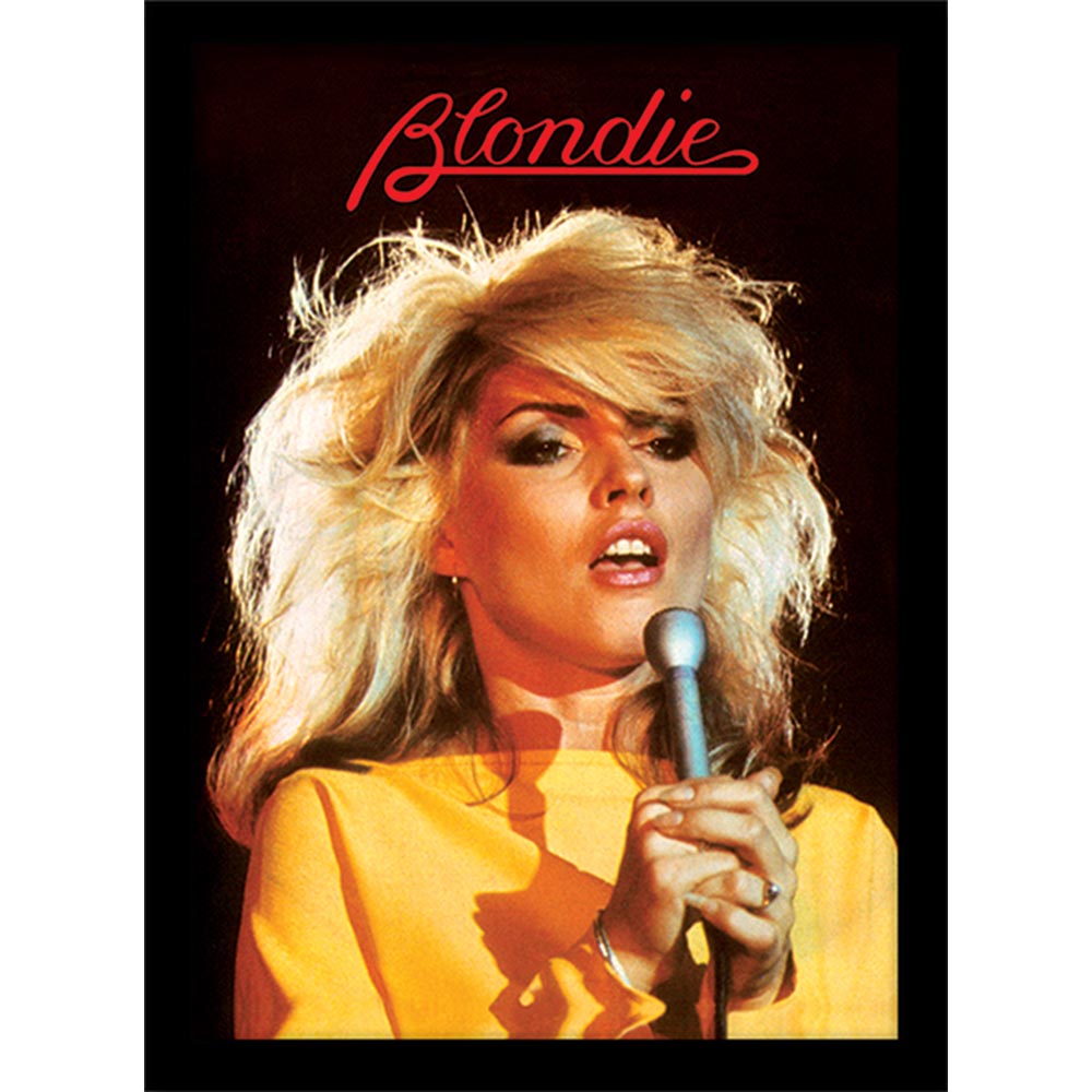 BLONDIE ブロンディ (結成 50周年 ) Heart of Glass インテリア額 公式 オフィシャル