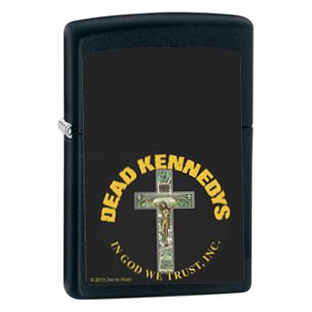 DEAD KENNEDYS デッドケネディーズ IN GOD WE TRUST ZIPPO ライター 公式 オフィシャル