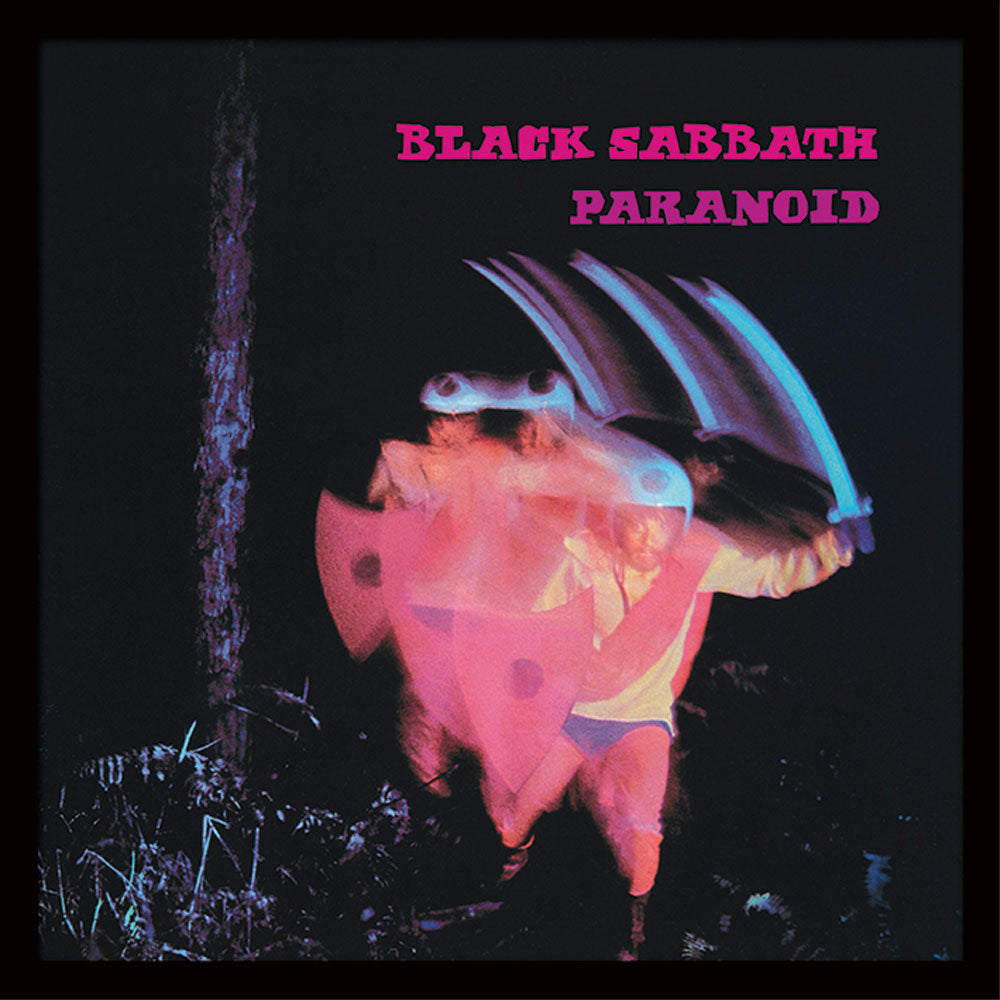 BLACK SABBATH ブラックサバス Paranoid (アルバム・シリーズ額) インテリア額  公式 オフィシャル