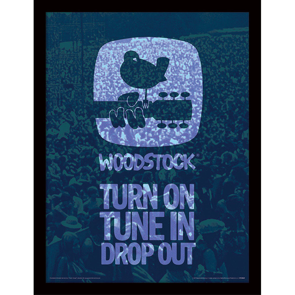 WOODSTOCK ウッドストック (55周年 ) - Drop Out / インテリア額 【公式 / オフィシャル】