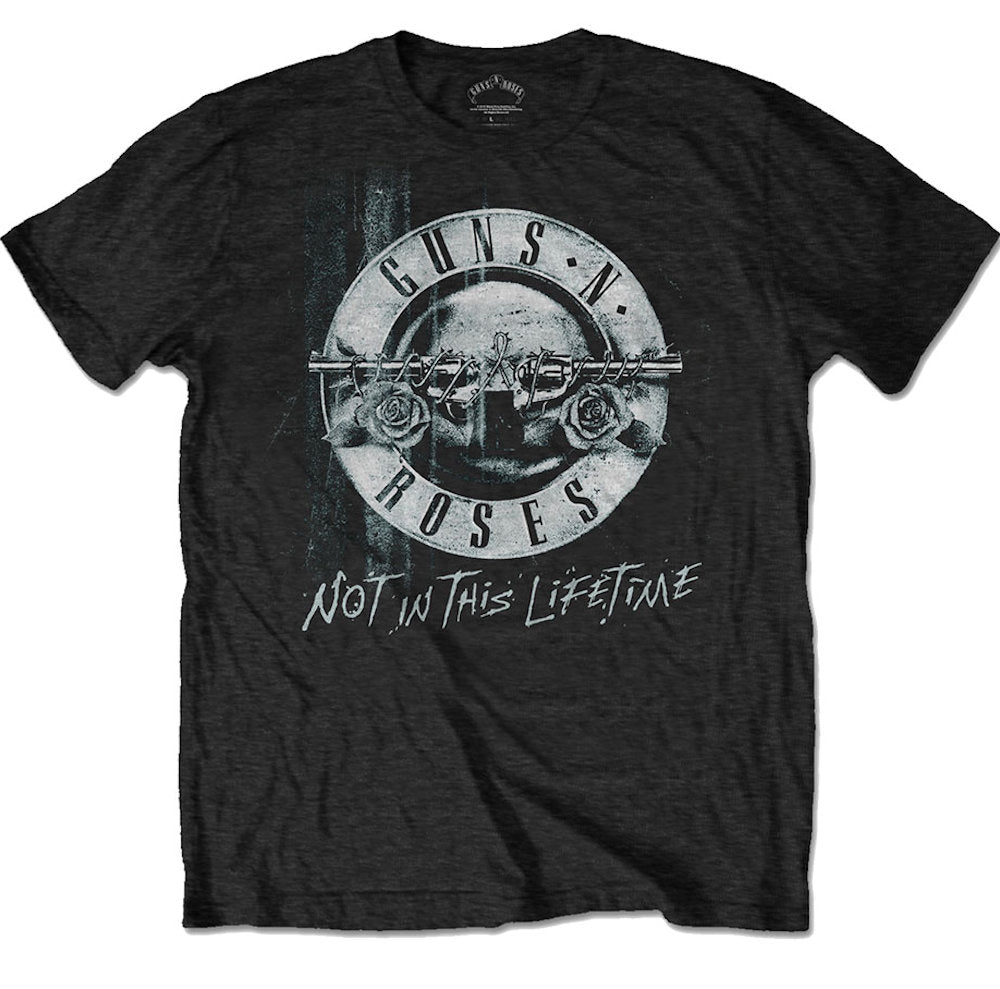 GUNS N ROSES ガンズアンドローゼズ - NOT IN THIS LIFETIME TOUR（ツアーTシャツ） / バックプリントあり / Tシャツ / メンズ 【公式 / オフィシャル】