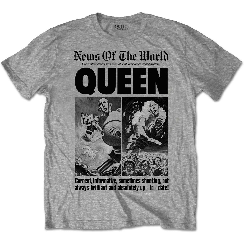 QUEEN - NEWS OF THE WORLD 40TH FRONT PAGE 40周年記念デザイン