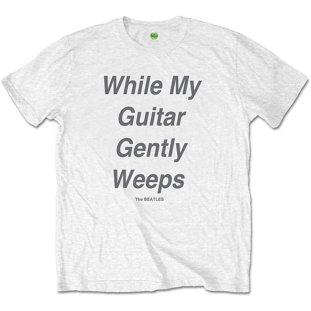 
                  
                    THE BEATLES ビートルズ (ABBEY ROAD 55周年 ) - While My Guitar Gently Weeps / バックプリントあり / Tシャツ / メンズ 【公式 / オフィシャル】
                  
                