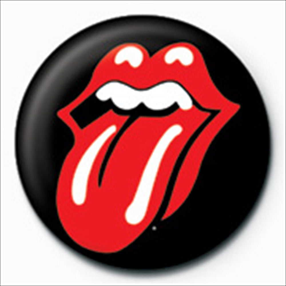 ROLLING STONES ローリングストーンズ (デビュー作 60周年 ) - Lips / バッジ 【公式 / オフィシャル】