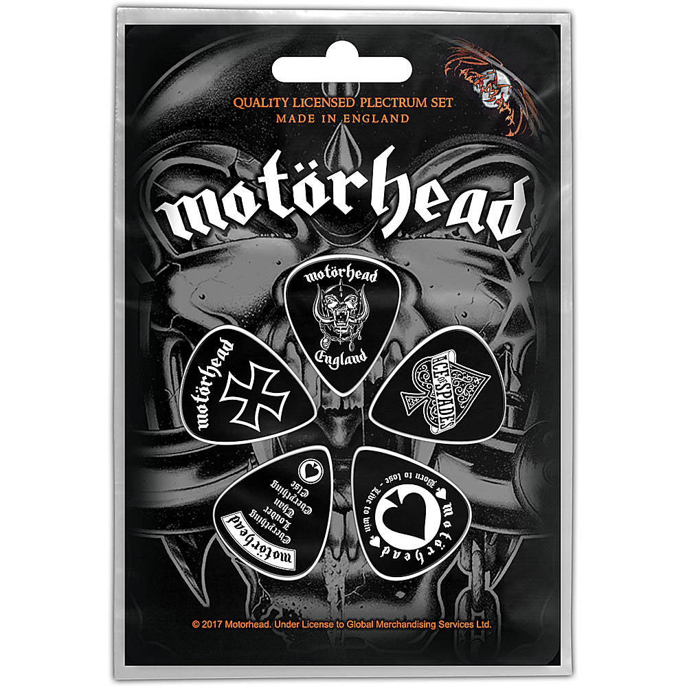 MOTORHEAD モーターヘッド - ENGLAND / ギターピック 【公式 / オフィシャル】