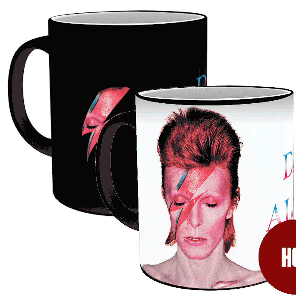 DAVID BOWIE デヴィッドボウイ ALADDIN SANE マジック・マグカップ マグカップ 公式 オフィシャル