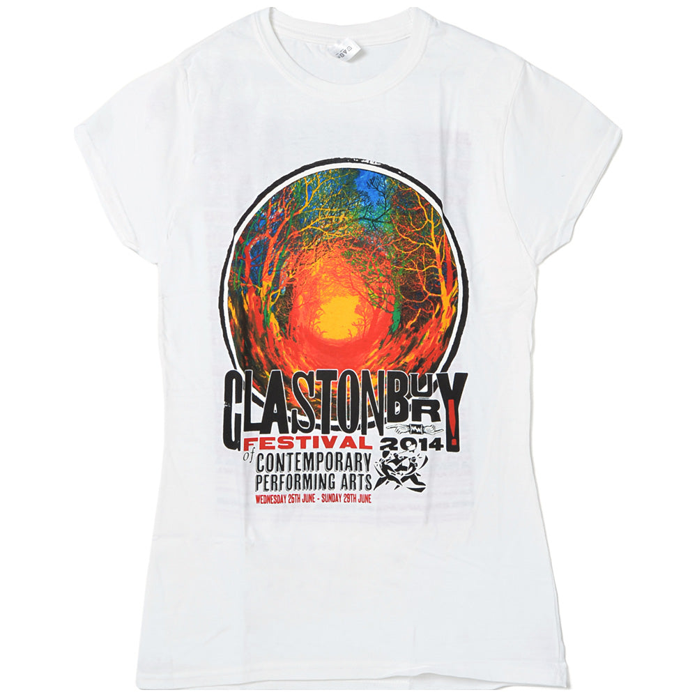 
                  
                    フェス公式Tシャツ GLASTONBURY グラストンベリー - FESTIVAL 2014 （超レア） / バックプリントあり / Tシャツ / レディース 【公式 / オフィシャル】
                  
                